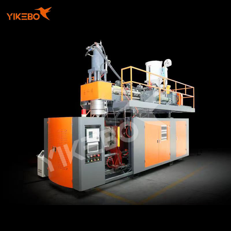 What supporting facilities are needed for blow molding machines