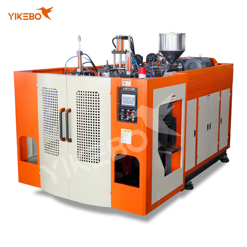 五升雙工位吹塑機Five liter dual station blow molding machine